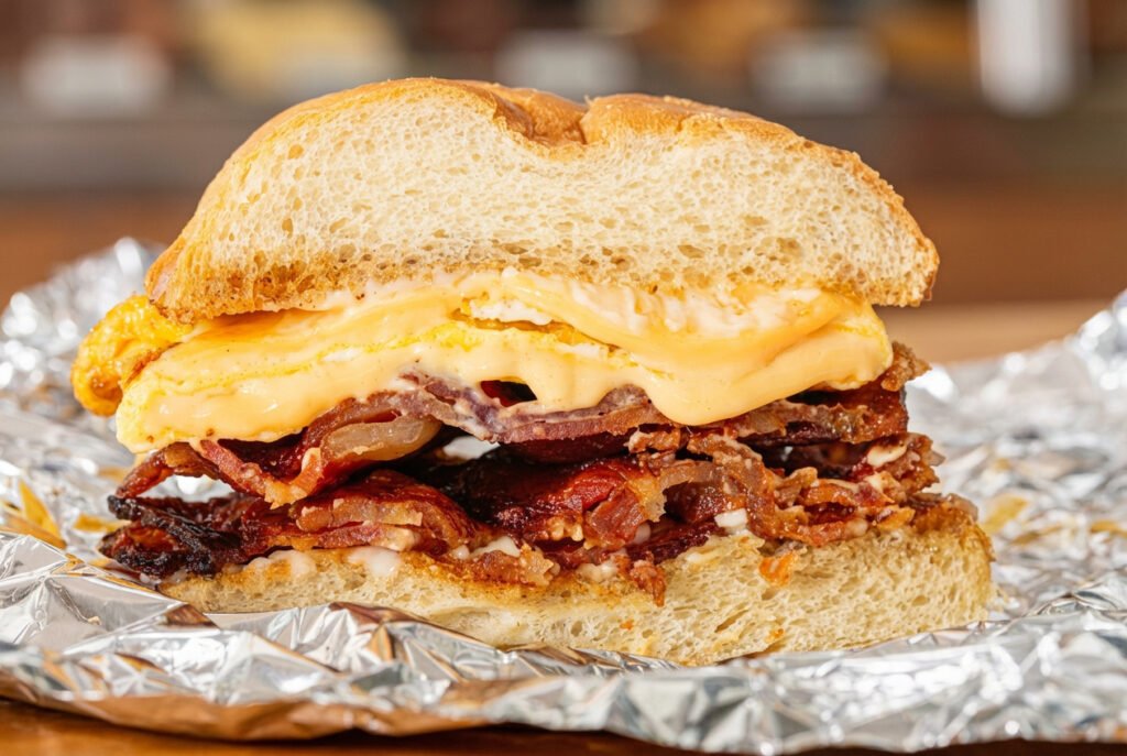 bacon egg and cheese, new york