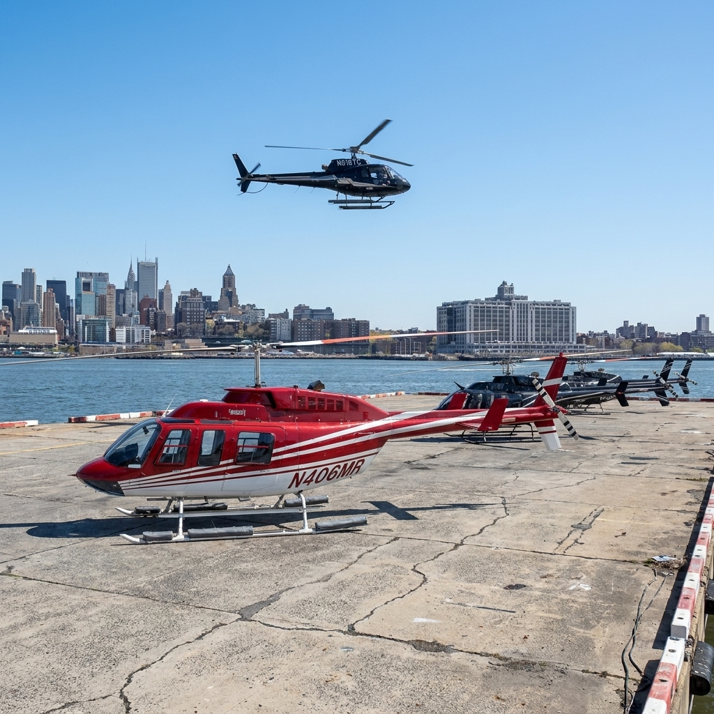 Downtown Manhattan Heliport Pier 6