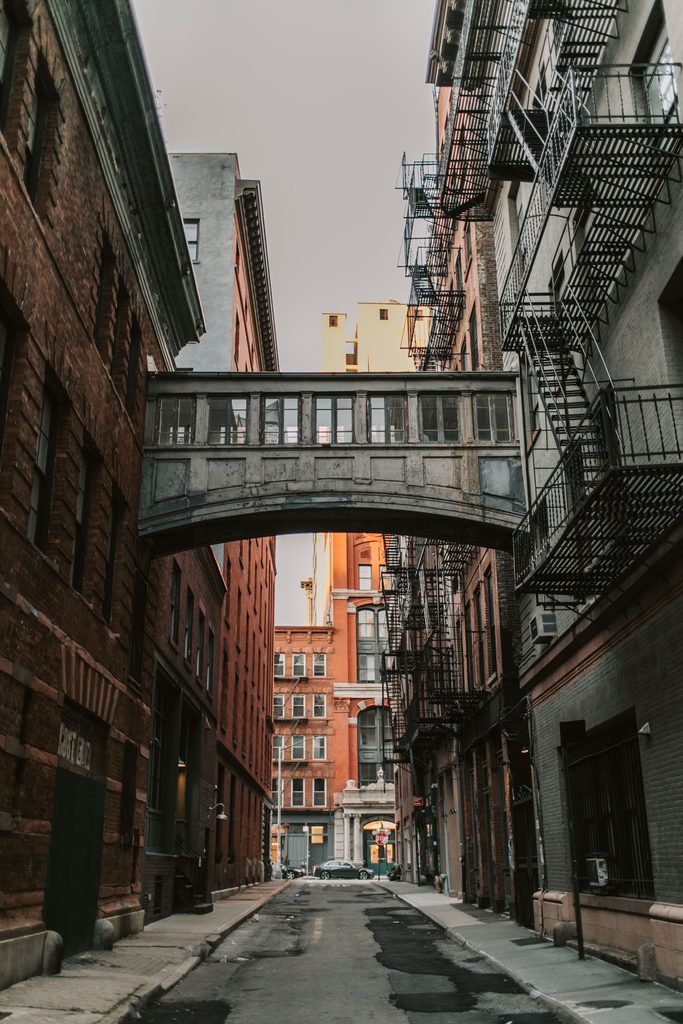 Tribeca luxury condo quiet street Manhattan