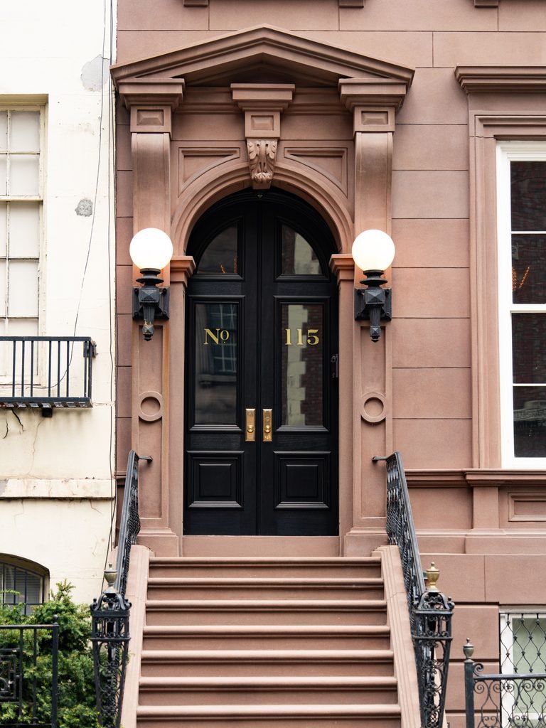 West Village brownstone street NYC luxury neighborhood